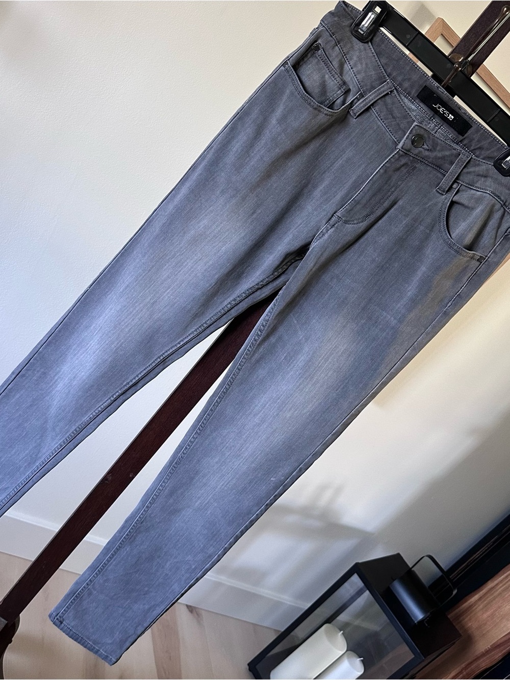 Joe's Jeans Gray Denim Jeans with Black Label